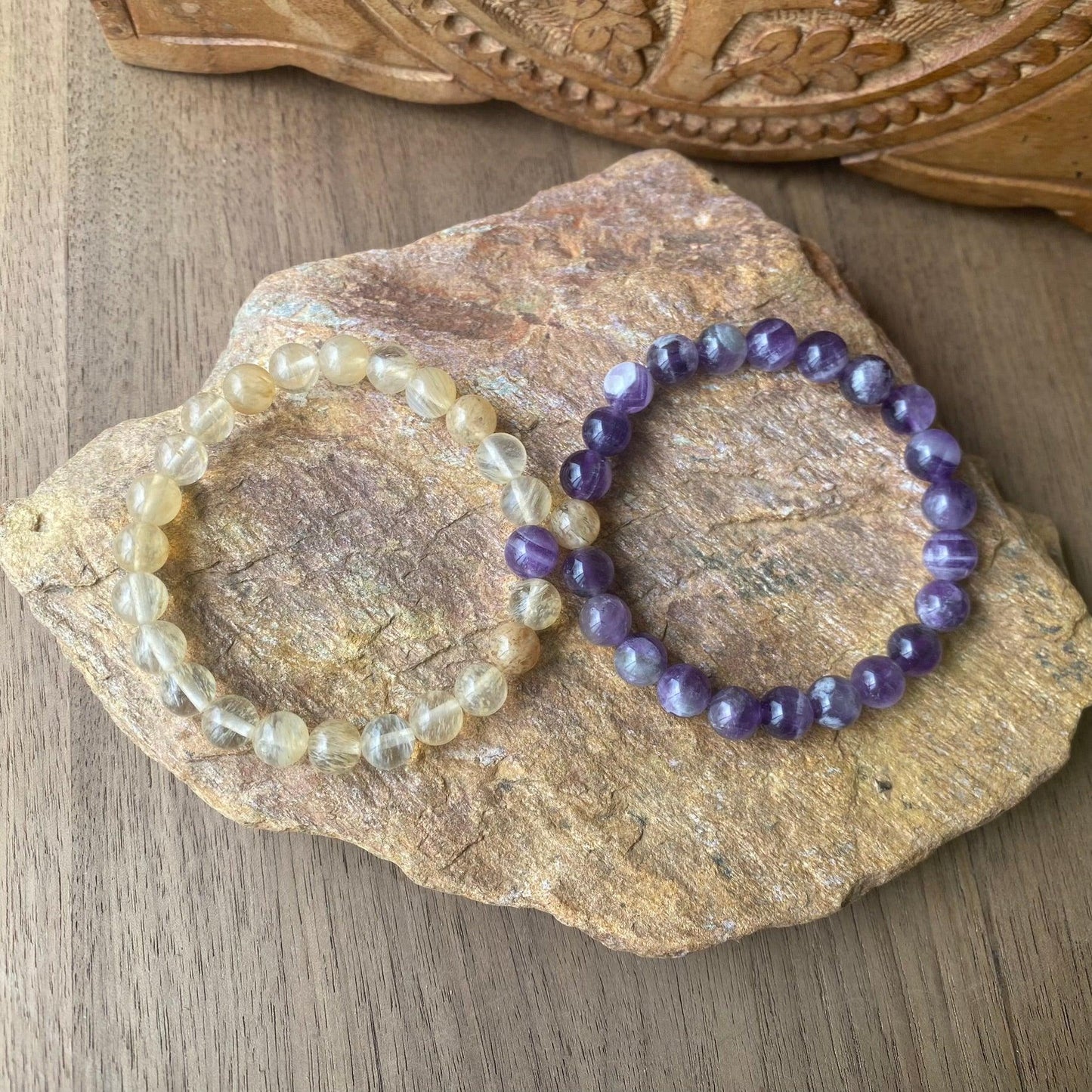 Citrine & Amethyst Connection Bracelets