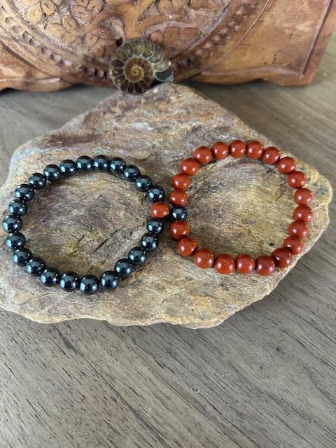 Red Jasper & Hematite