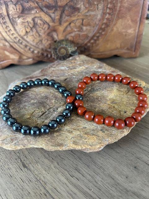 Red Jasper & Hematite