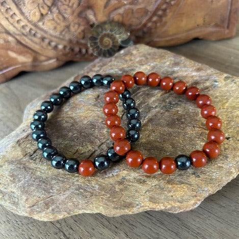 Red Jasper & Hematite