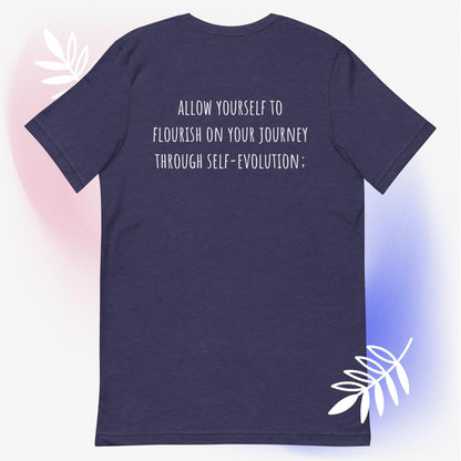 allow yourself to flourish t-shirt