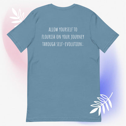 allow yourself to flourish t-shirt